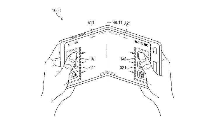 Samsung ist angeblich noch unsicher, ob das faltbare Smartphone "Winner" horizontal oder vertikal geklappt werden soll.