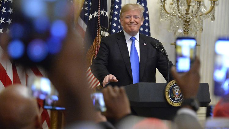 Donald Trump am 26.10.2018 im Weißen Haus.