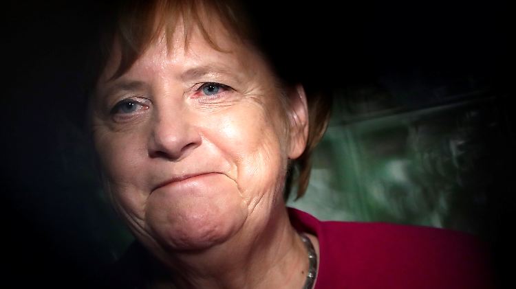 43 Prozent der Befragten würden sich für sie als Kanzlerin entscheiden: CDU-Chefin Angela Merkel.