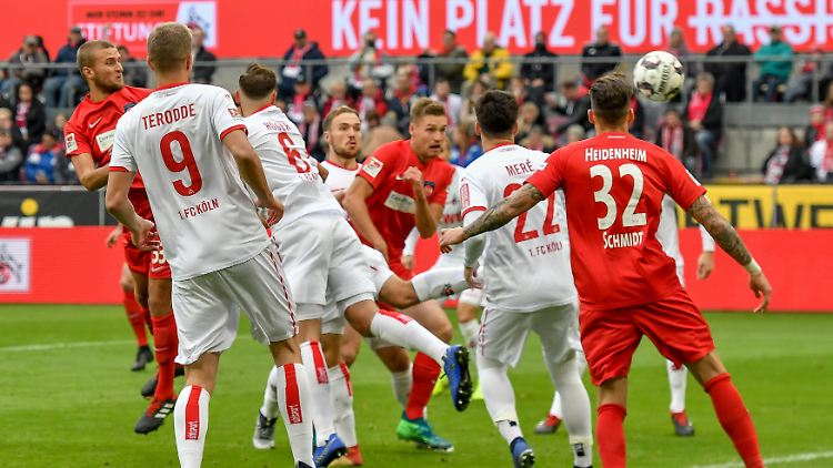 Der 1. FC Köln verpasst gegen Heidenheim einen Dreier.