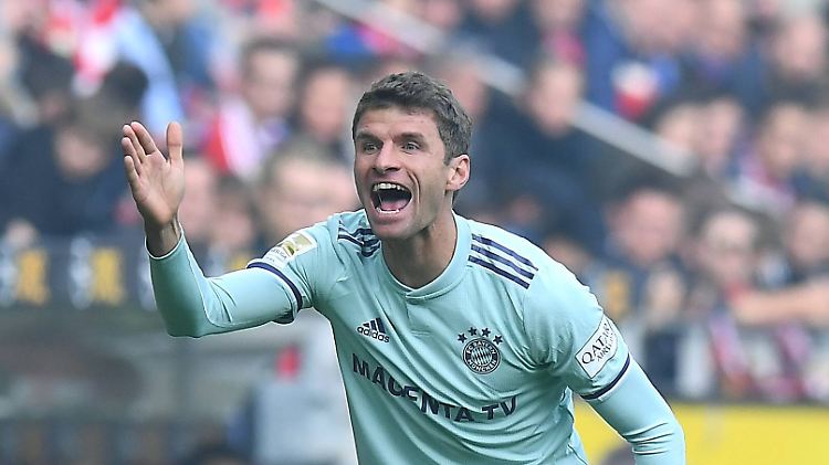 Nicht zu überhören: Thomas Müller.
