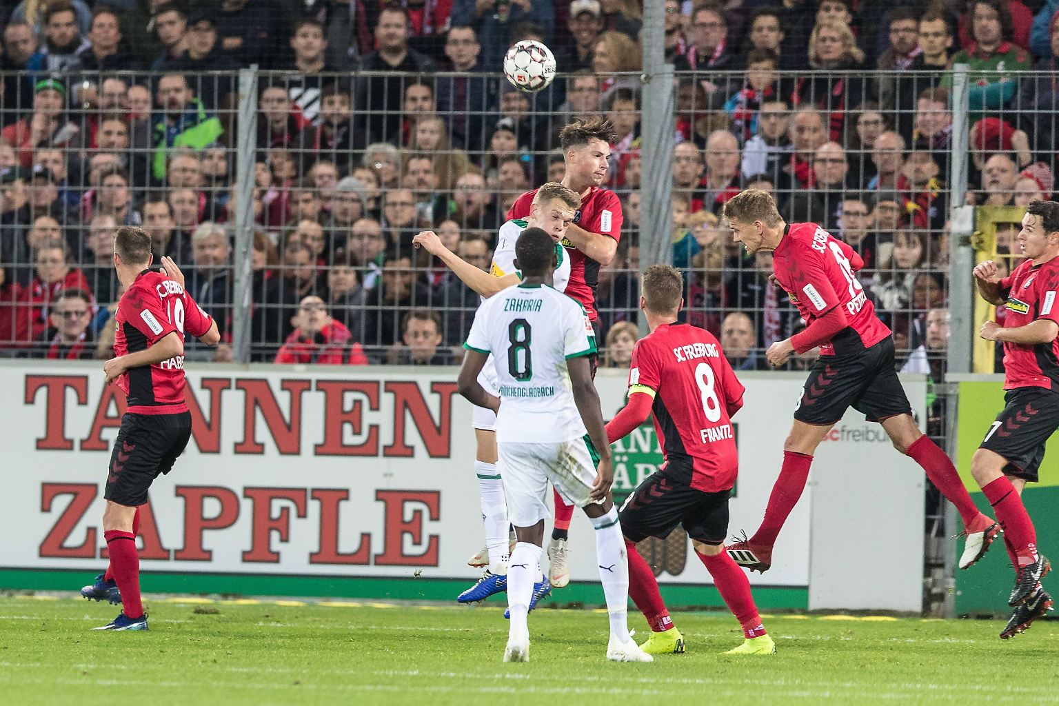 SC Freiburg - Borussia Mönchengladbach 3:1 (1:1)