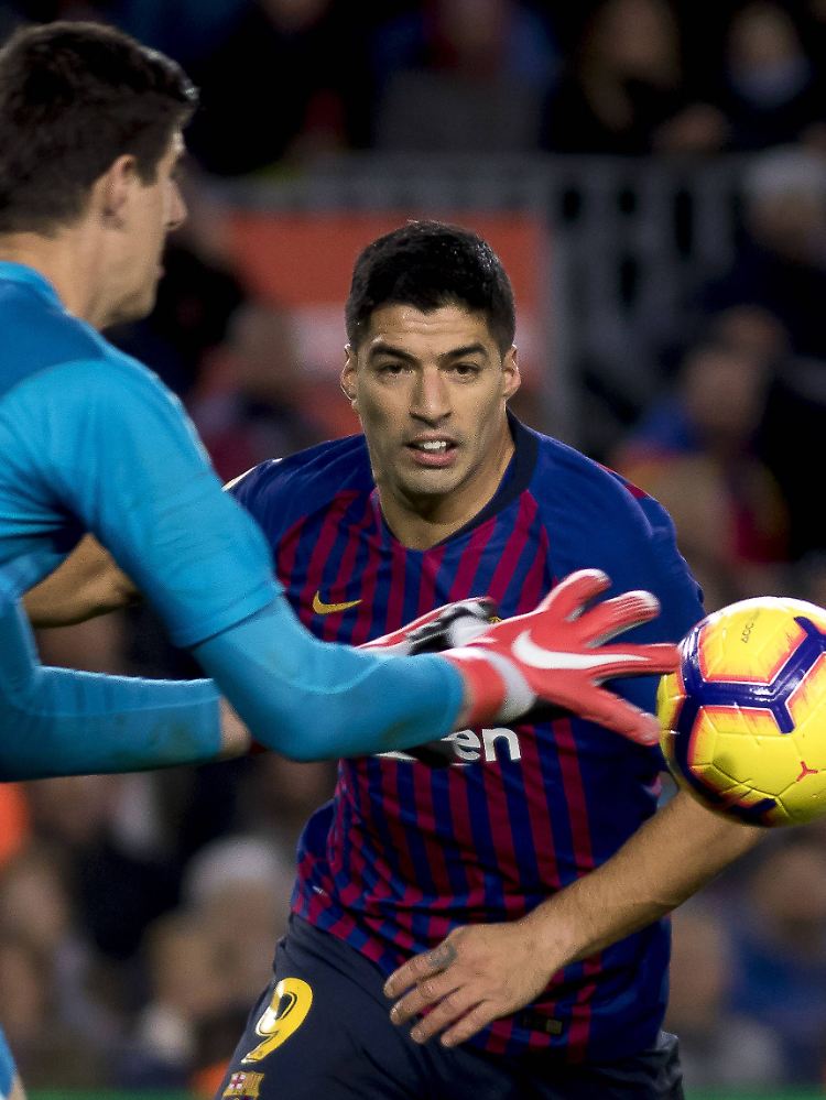 Nicht zuletzt Luis Suarez' Dreierpack dürfte Lopeteguis Schicksal besiegeln.