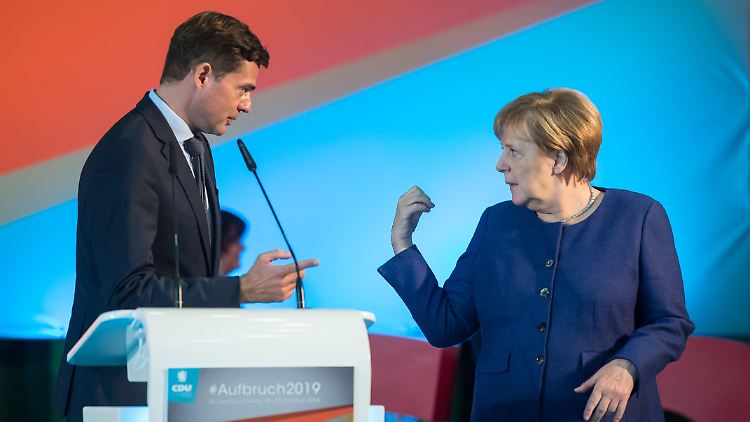 Mike Mohring sieht in dem Rückzug der CDU-Vorsitzenden Angela Merkel eine "Zeitenwende".