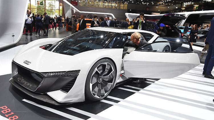 Audis Studie PB18 fährt elektrisch.