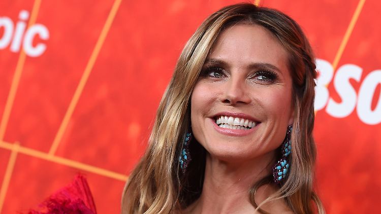 Was führt sie diesmal wohl im Schilde? Heidi Klum.