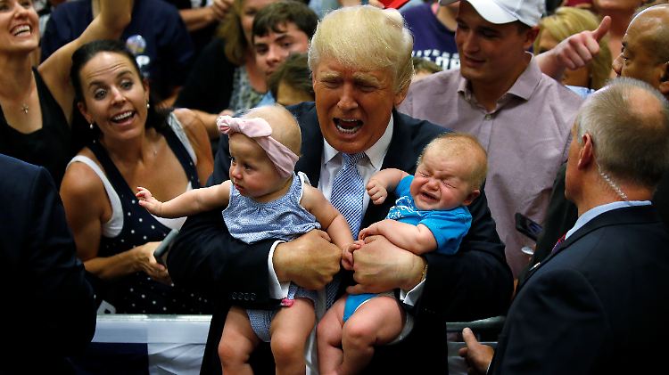 Donald Trumps Ziel dürfte sein, Kindern von Migranten nicht automatisch die US-Staatsbürgerschaft zuzugestehen.