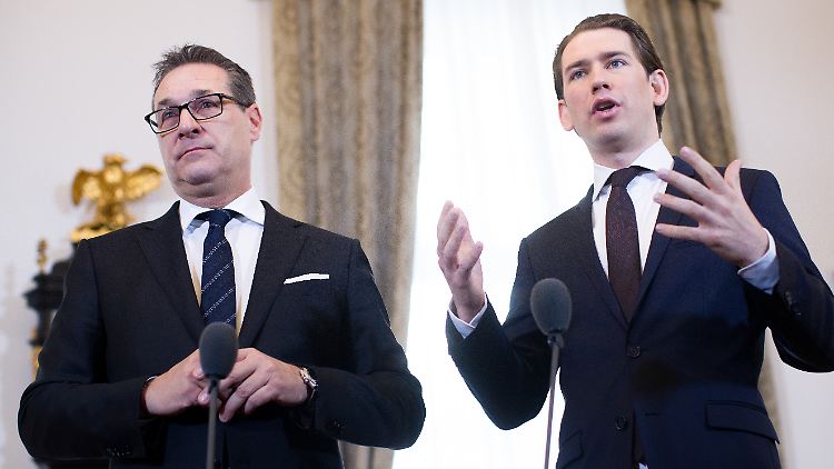 Strache und Kurz halten nichts von dem UN-Pakt.