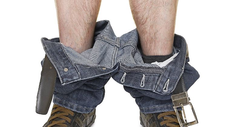 Manchmal muss man einfach die Hosen runterlassen, auch im tatsächlichen Sinn.