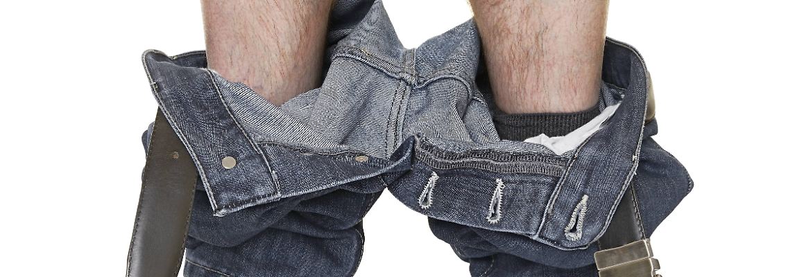 Manchmal muss man einfach die Hosen runterlassen, auch im tatsächlichen Sinn.