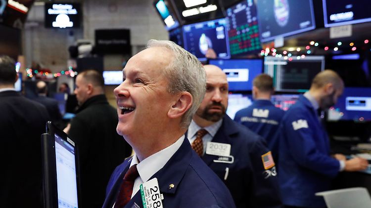 An der Wall Street ist die Laune derzeit gut.