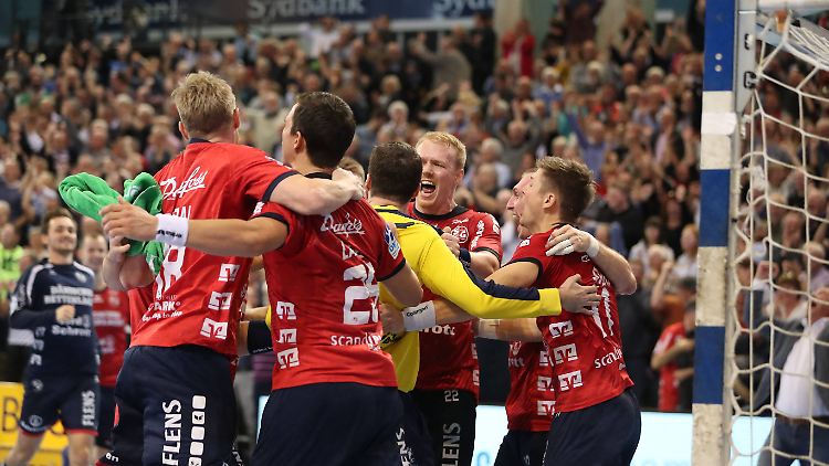 Unschlagbar: Flensburgs Handballmeister.