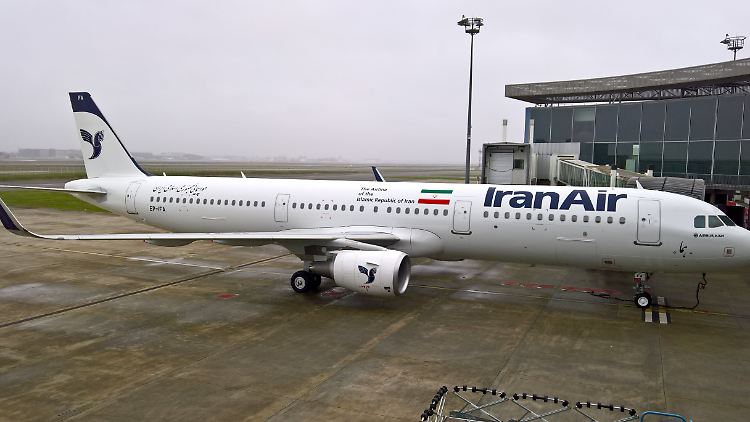 Die US-Sanktionen treffen auch die iranische Airline.
