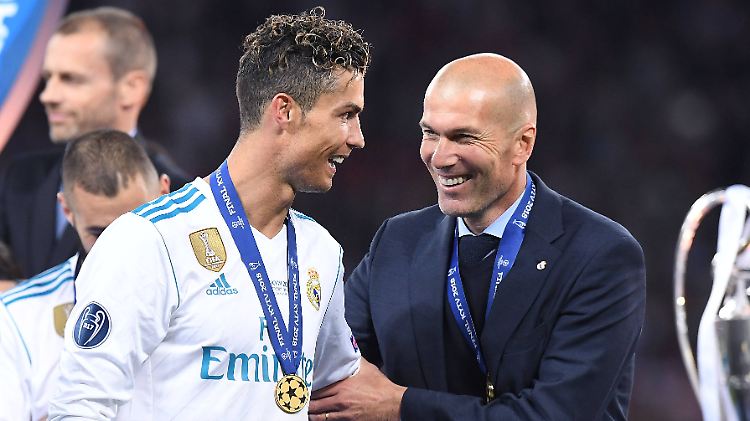Cristiano Ronaldo und Zinedine Zidane haben große gemeinsame Zeiten hinter sich. Ob beide auch eine große Zukunft verbindet?