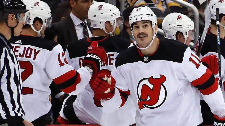 Eine bessere Nacht für seinen ersten Hattrick in der NHL hätte sich Brian Boyle nicht aussuchen können.