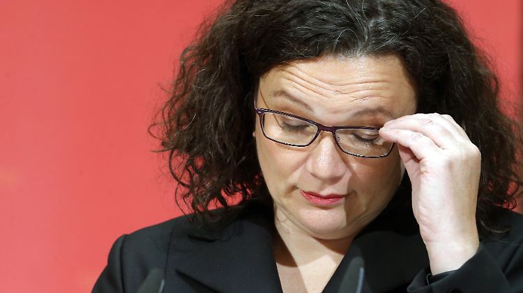 SPD-Chefin Andrea Nahles will von der Konkurrenz lernen - aber nicht nur.