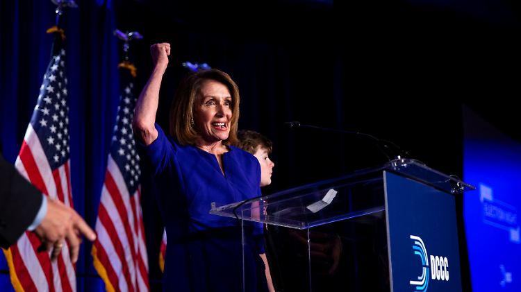 Die Demokratin Nancy Pelosi könnte zur größten Trump-Antipodin werden. 