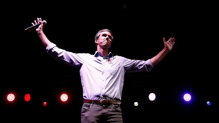 Wird trotz seiner Niederlage als heißer Präsidentschaftskandidat der Zukunft gehandelt: Beto O'Rourke.