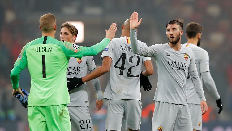 Neun Punkte nach vier Spielen - das ist eine formidable Champions-League-Ausbeute für AS Rom.