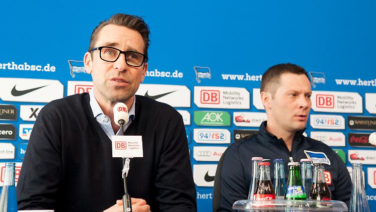 Nicht bei allen Hertha-Fans beliebt: Berlins Manager Michael Preetz.