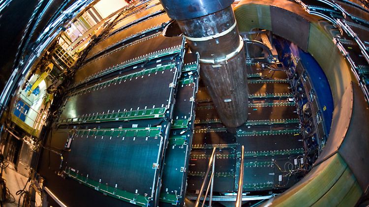 Teile des "Alice"-Detektors am "Cern": Am weltgrößten Teilchenbeschleuniger bei der Europäischen Organisation für Kernforschung Cern wird das Experiment "Alice" durchgeführt.