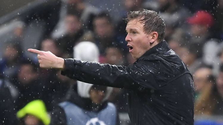 Nagelsmann ist in Anbetracht der defensiven Leistung maximal genervt.