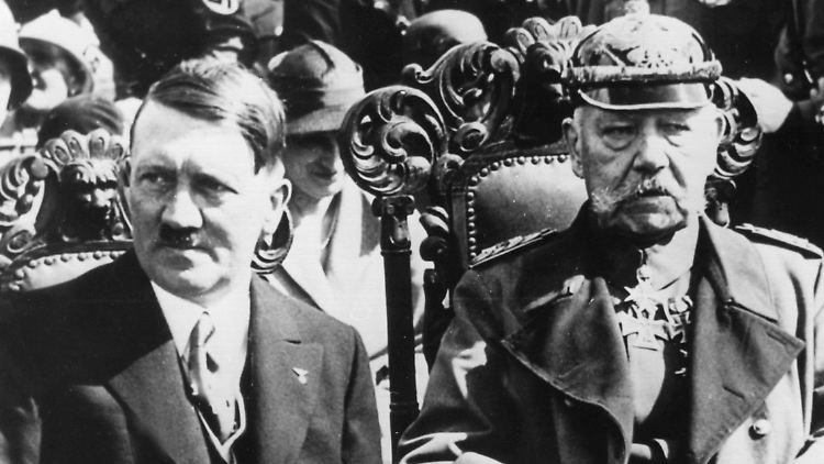 Reichspräsident Paul von Hindenburg machte Adolf Hitler 1933 zum Reichskanzler. Es war das Ende der Weimarer Republik.