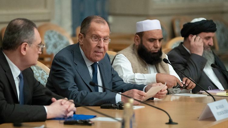 Russland Außenminister Sergey Lawrow gibt sich optimistisch. 