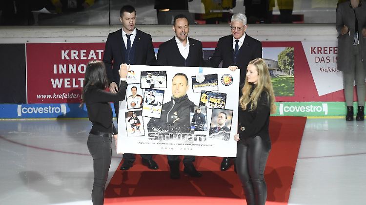 Marco Sturm soll den DEB nicht ohne Geschenke verlassen.