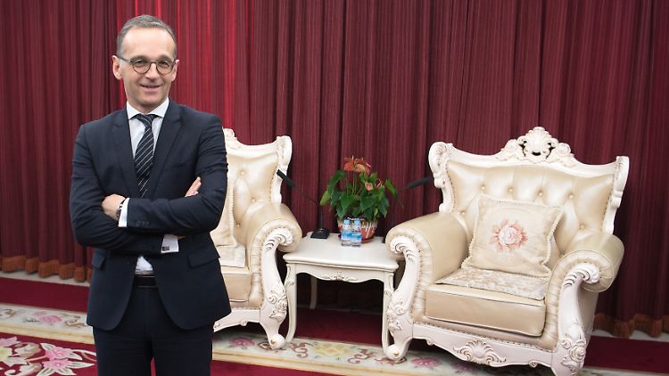 Heiko Maas ist überzeugt, dass Berlin und Peking gemeinsam ein Interesse am Ende der Handelskonflikte haben.
