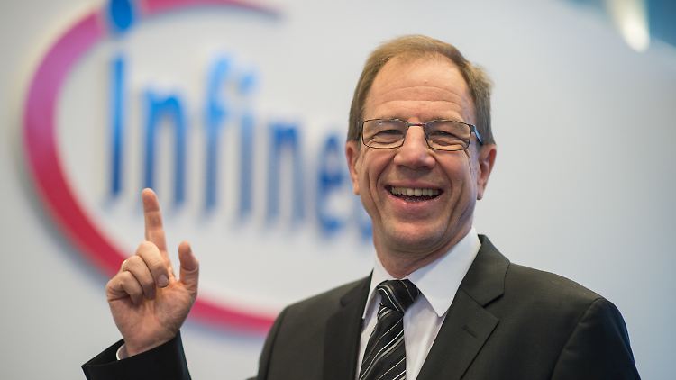 Infineon-Chef Reinhard Ploss freut sich über "Digitalisierung und Elektrifizierung vieler Bereiche des täglichen Lebens". 