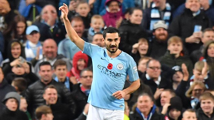 Wenn der Joker trifft: Ilkay Gündogan.
