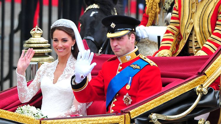 Vor neun Jahren wagten Kate Middleton und Prinz William den Gang - oder auch die Kutschfahrt - zum Traualtar.