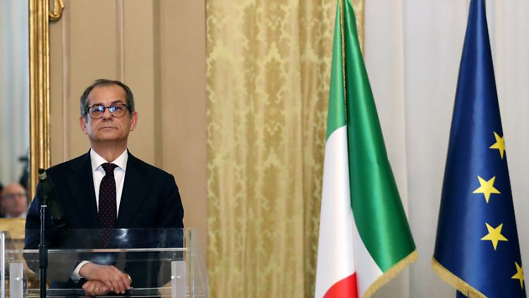 Italiens Finanzminister Giovanni Tria.