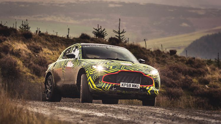 Aston Martin benutzt die Welsh Rallye als erstes Testprogramm für den DBX.