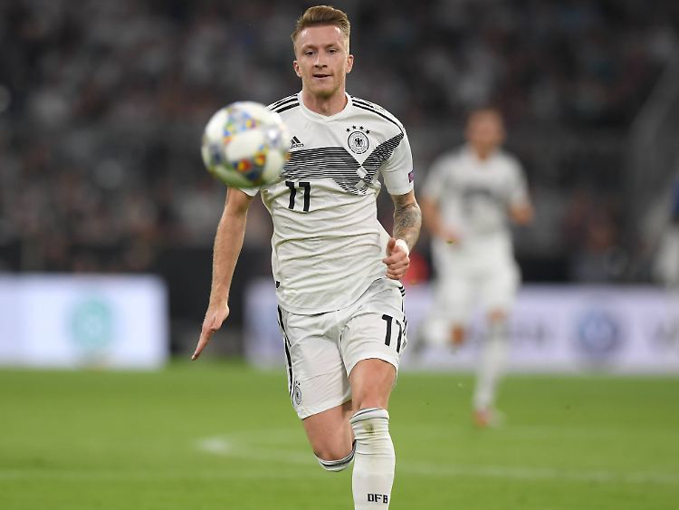 Auf das Testspiel der DFB-Elf gegen Russland muss Marco Reus wegen einer Fußverletzung verzichten.