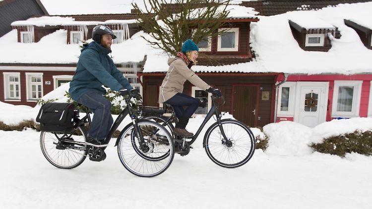 Gut vorbereitet, kann man Pedelecs auch im Winter nutzen.