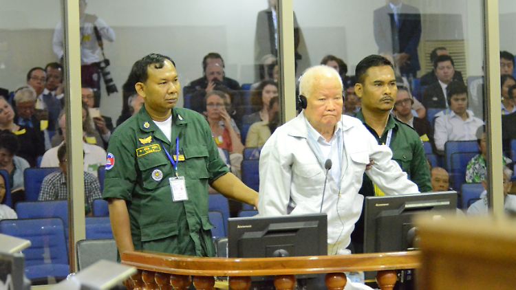 Khieu Samphan war Staatsoberhaupt von Kambodscha.