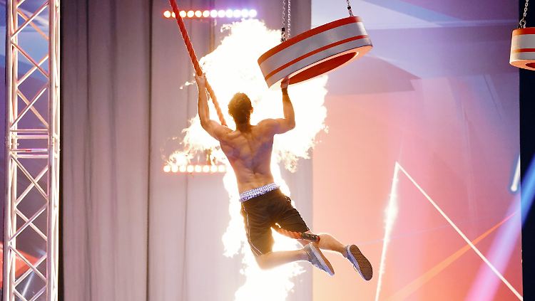 Feuer und Flamme: Die "Ninja Warrior Germany"-Kandidaten haben wieder alles gegeben.