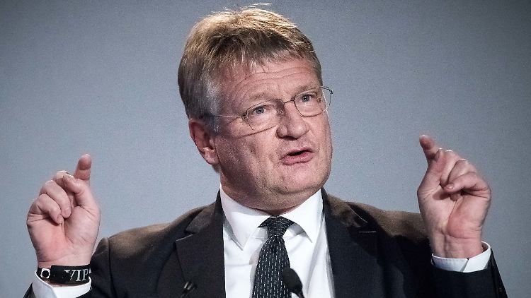 AfD-Politiker Meuthen stellte klar, dass er nicht für einen EU-Austritt Deutschlands plädiere.
