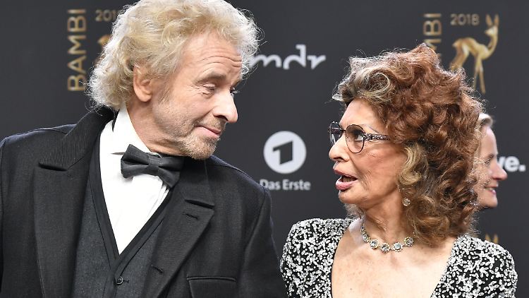 Der Moderator und die Filmdiva kennen sich bereits seit Jahren. 