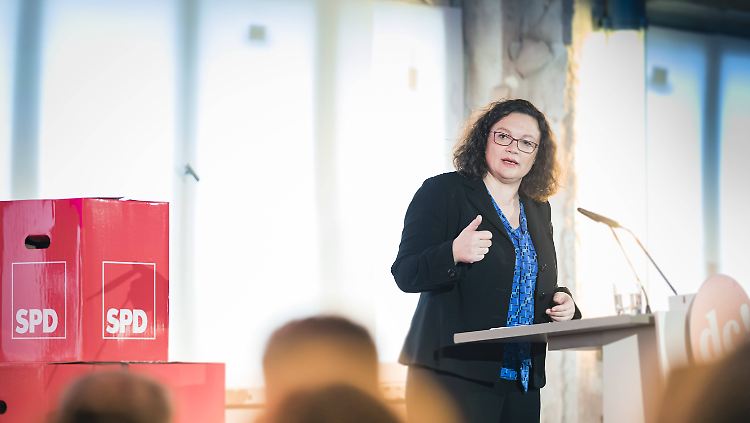 Nahles konkretisiert die "Sozialstaatsreform 2025".