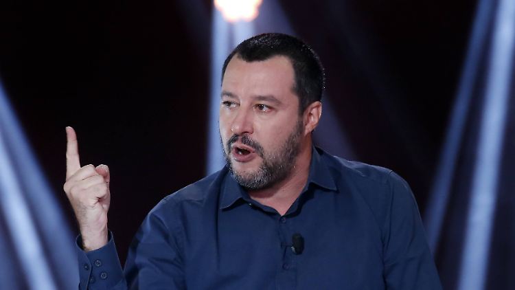 Vize-Ministerpräsident Matteo Salvini 