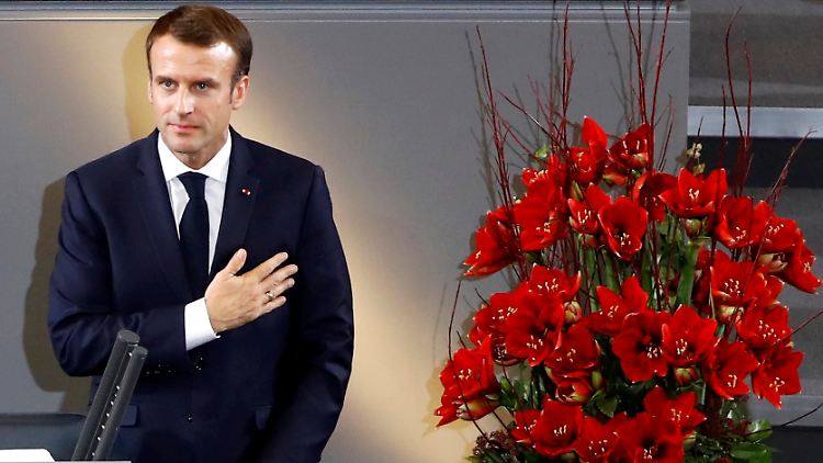 Macron fordert erneut mehr Europa.
