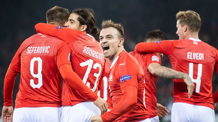 Nach einem Zwei-Tore-Rückstand gegen Belgien jubelte die Schweiz dann doch noch. 