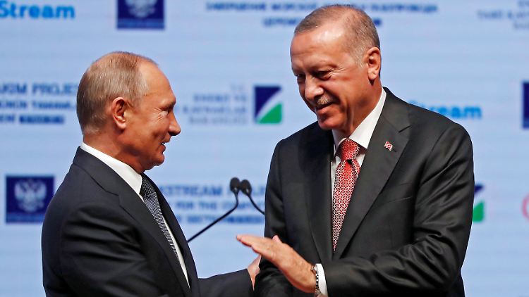 Putin lobt den "politischen Willen und Mut" Erdogans.