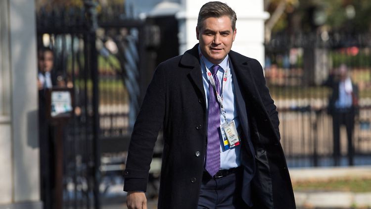 Geht es nach US-Präsident Trump, verliert CNN-Reporter Jim Acosta in Kürze wieder seine Akkreditierung fürs Weiße Haus.