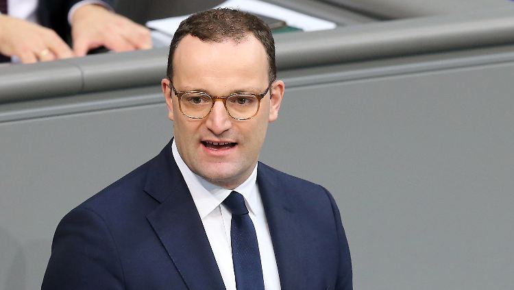 Gesundheitsminister Spahn bei der Debatte über das Gesetz zur Stärkung des Pflegepersonals am 9. November.