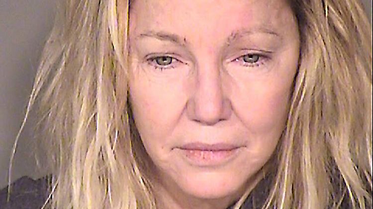 Die Probleme stehen ihr ins Gesicht geschrieben: Heather Locklear auf einem Polizeifoto vom Juni 2018.