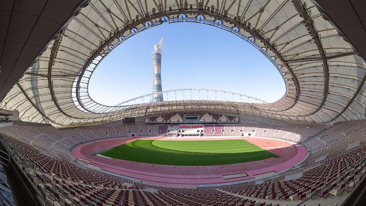 In vier Jahren geht's los: Nur für die WM baut das Golf-Emirat Katar sieben Stadien. Im Bild: das Khalifa International Stadion.